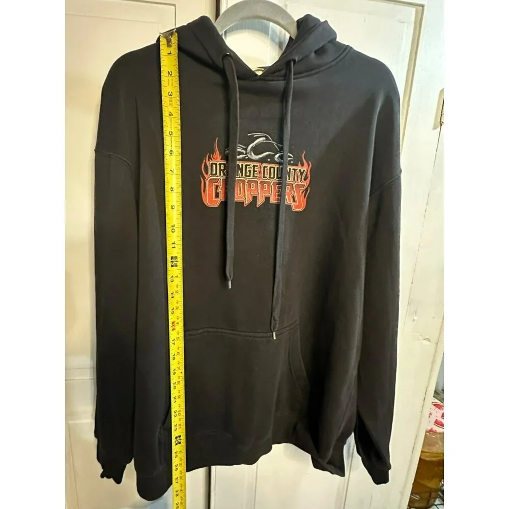 Orange County Choppers Hoodie – Winged Flaming‎ Rider Graphic Pullover 21